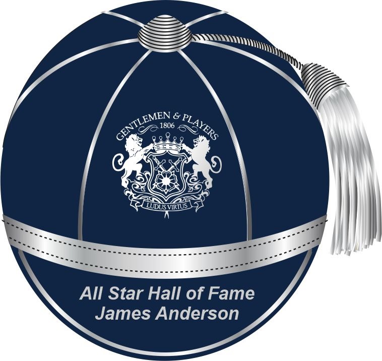 James Anderson Honour Cap
