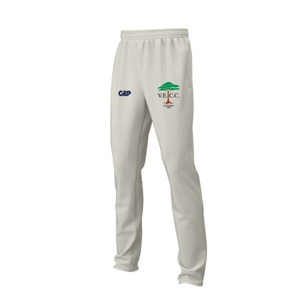 Valley End White Cricket Trouser